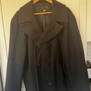 Golden Bear | Saks Fifth Avenue | Navy Blue Pea Coat  | Size XL